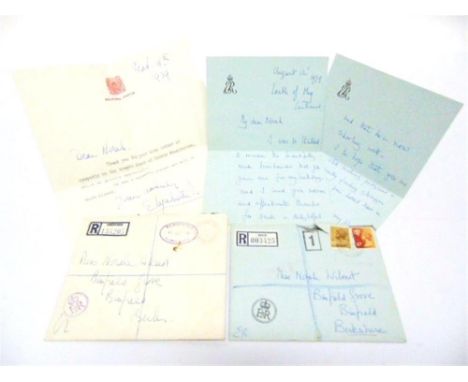QUEEN ELIZABETH THE QUEEN MOTHER (1900-2002) A manuscript letter, dated 12th August 1979, to Miss Norah Wilmot, thanking her 
