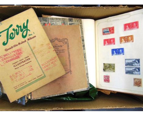 STAMPS - A MIXED COLLECTION comprising British Commonwealth circa 1900-55, mint and used; Great Britain first day covers; Bri
