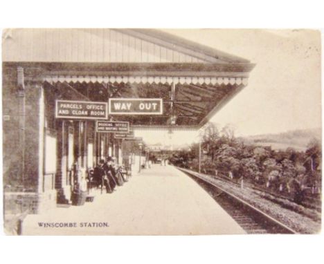 POSTCARDS - SOMERSET Approximately ninety-seven cards, including real photographic views of 'Penscot', Shipham; The Square, S
