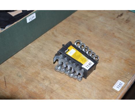 A 10 piece stubby spanner set (77) 