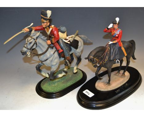 A Country Artists model, Trooping the Colour; another 'Charge of the Light Brigade' (2)
