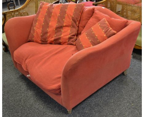 A contemporary snuggle/ Loving sofa