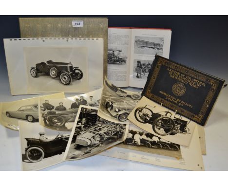 Automotive Interest - Souvenir of the Opening of the Extension to the Wolseley Works, January 1914; Our First 50 years Longbr