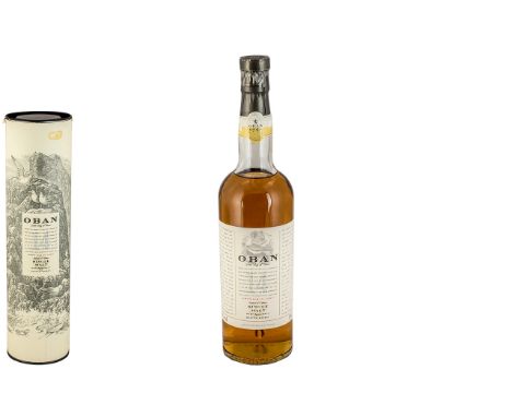 Oban - 14 Years Old Single Malt Scotch Whisky. 700 ml - 43 % Vol. From the Oban Distillery - Aged 14 years. Delicate and Fine
