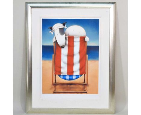 ARR Doug Hyde, b.1972, Brits Abroad, limited edition print, numbered 82/295, signed in pencil to the margin, with gallery bli