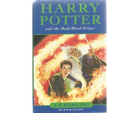 Harry Potter and the Half Blood Prince by J K Rowling Hardback Book 2005 First Edition published by Bloomsbury Publishing Plc