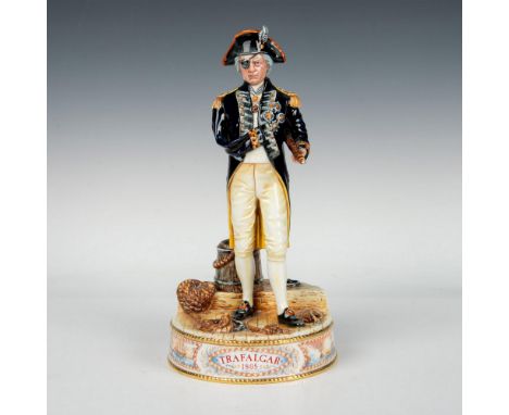 Part of the Men of History series. Limited edition 70 pf 950. Hand decorated and hand painted porcelain figure of Horatio Nel