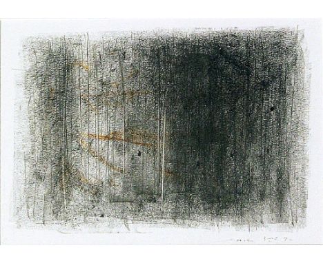 Droste, Karl Heinz (1931 Benneckenstein - Berlin 2005) Abstrakte Komposition. Blei- und Buntstift/Papier, re. u. sign. und da