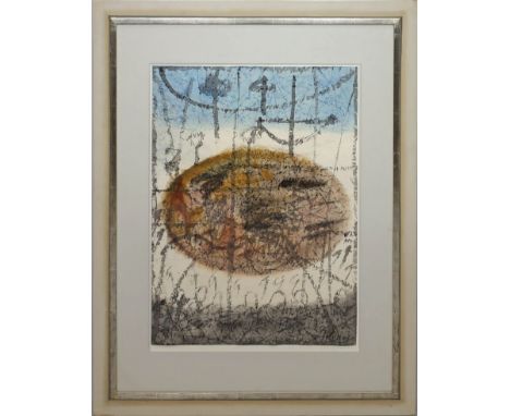 Kuhn, Hans (1905 Baden-Baden 1991) Komposition. Aquarell/Papier, re. u. sign. und dat. (19)66. 65x 47 cm. PP., R.