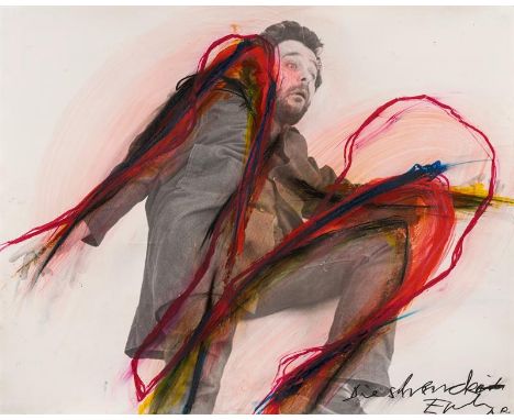 Arnulf RainerDas schenk ich euchfrühe 1970er JahreFotografie, übermalt; gerahmt47 x 59,5 cm (Darstellung)Bezeichnet und signi