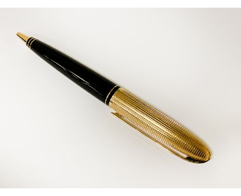 LOUIS VUITTON DOC. LACQUER BALLPOINT PEN - BLACK GOLD TWIST MECHANISM