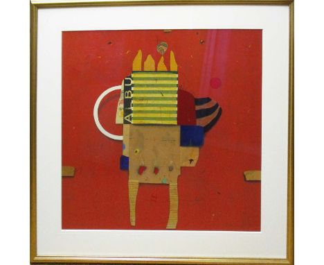 COLE MORGAN (Belgian-American), lithograph in colours, EA, signed and dated 1997, framed and glazed, 75cm x 75cm. 