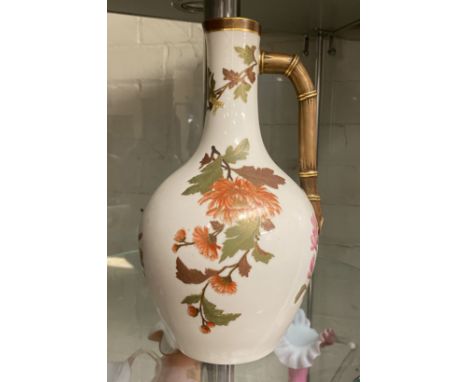 ROYAL WORCESTER HAND PAINTED JUG - 25 CMS (H)