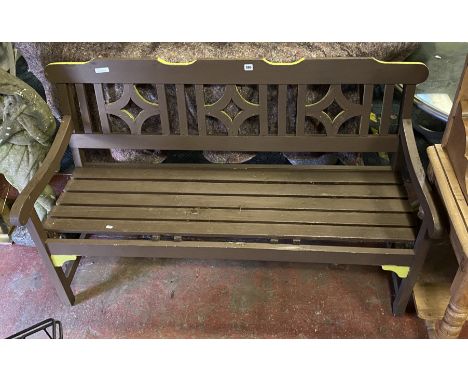 WOODEN GARDEN BENCH