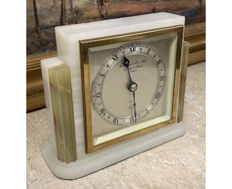 GARRARD ART DECO MANTLE CLOCK