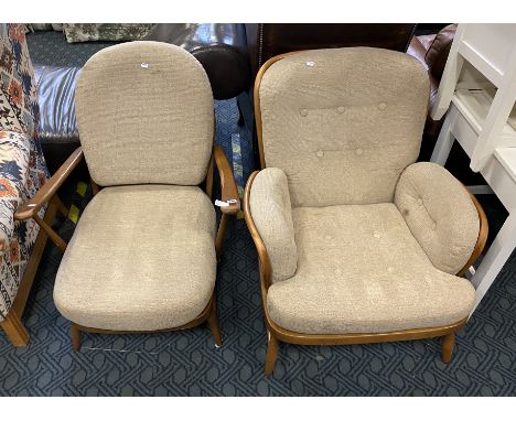 TWO ERCOL LOUNGE CHAIRS
