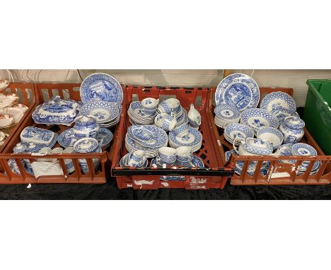 LARGE COLLECTION OF SPODE CHINA