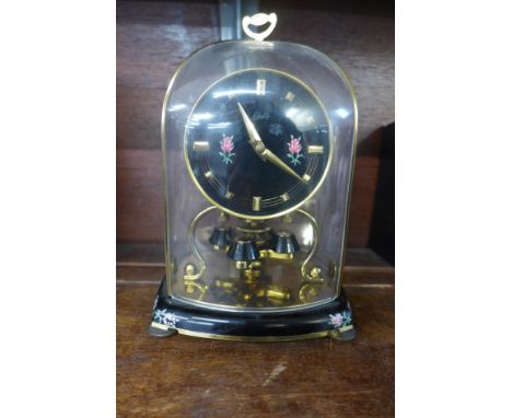 A Schatz mantel clock 