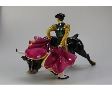 Royal Doulton Prestige figure Matador and the Bull HN4566, limited edition from the Classics collection, marked "Artists Copy