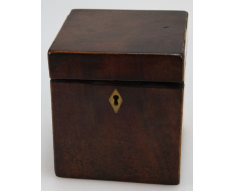 18th Century Mahogany tea caddy