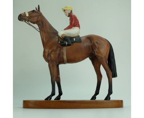 Beswick model of Racehorse Red Rum with Brian Fletcher up 2511