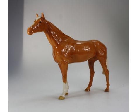 Beswick model of Palomino large racehorse 1564