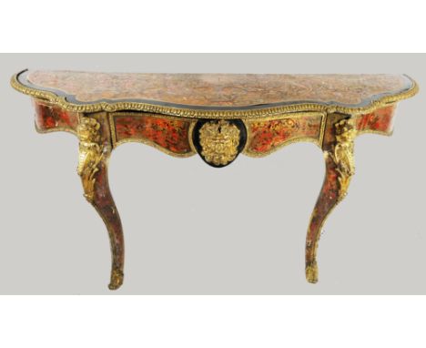 French 19th Century Boulle Console Table (in need of attention)