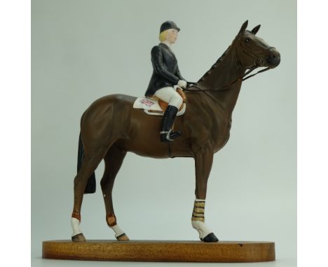 Beswick model of Horse Psalm with Anne Moore up 2535