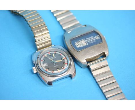 A Gents Timex watch and a Primato digital automatic