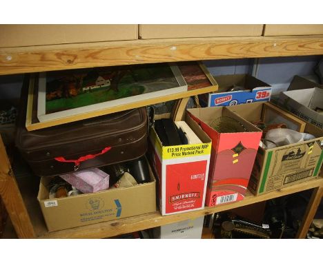 Shelf of assorted