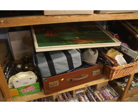 Shelf of assorted