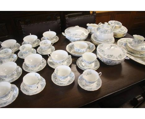 A Royal Albert 'Silver Maple' tea and dinner service