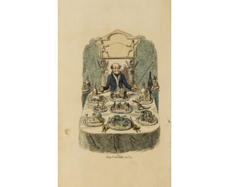 Cruikshank (George).- Angelo (Henry) Angelo's Pic Nic; or, Table Talk, first edition, hand-coloured etched frontispiece and t