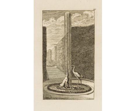 Bellamy (Daniel) Ethic Amusements, 2 parts in 1, engraved frontispiece, 2 engraved pictorial part-titles, 41 plates by G.Bick