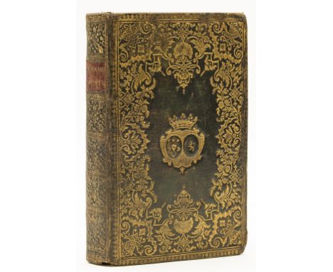 Binding.- Office de la Semaine Sainte, engraved pictorial title, vignette at head of dedication and 3 plates, some light foxi
