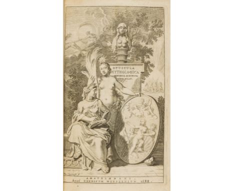 [Gale (Thomas)] Opuscula Mythologica Physica et Ethica, engraved title, text in Greek and Latin, 1 or 2 faint spots, modern h