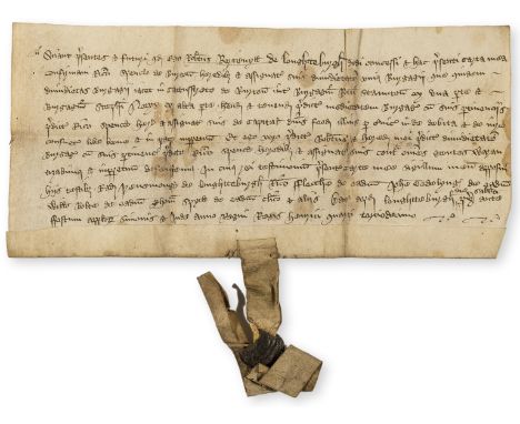 Burton-on-Trent.- Charter, grant by Robert Birtenyll of Loughtteburgh [Loughborough] confirming and conceding to Richard Spen
