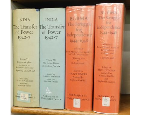 India the Transfer of Power and Burma (small shelf) 