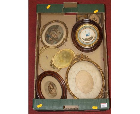 After Bertolozzi - a classical print; together with various other prints, miniatures and frames 