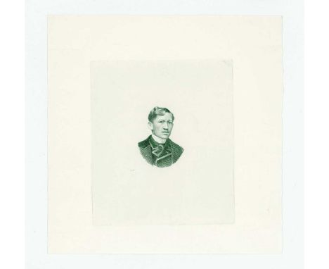 A group of five rare Central Bank of the Philippines banknote die proof engraver's test strike portrait vignettes of José Riz