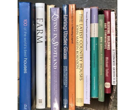 BOOKS, HOUSES/HOUSING. Architectural Books, mainly British. A variety. 