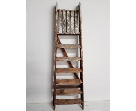 WOODEN STEP LADDERS