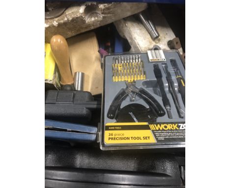 ASSORTMENT OF TOOLS INC 30 PIECE TOOL SETS ETC