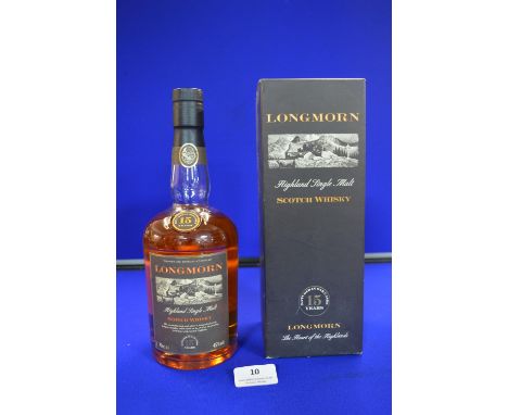 Longmorn 15 Year Old Single Malt Highland Scotch Whisky 