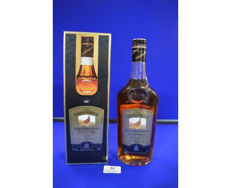 The Famous Grouse Gold Reserve Deluxe 12 Year Old Scotch Whisky 