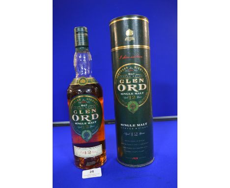 Glen Ord 12 Year Old Single Malt Highland Scotch Whisky 