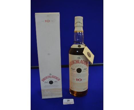 The Bruichladdich Islay 10 Year Old Single Malt Scotch Whisky 