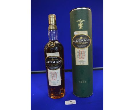 Glengoyne 10 Year Old Single Malt Highland Scotch Whisky 
