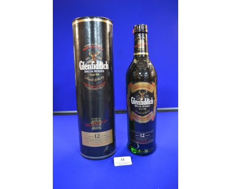 Glenfiddich Special Reserve 12 Year Old Single Malt Scotch Whisky 