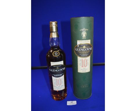 Glengoyne 10 Year Old Single Malt Highland Scotch Whisky 